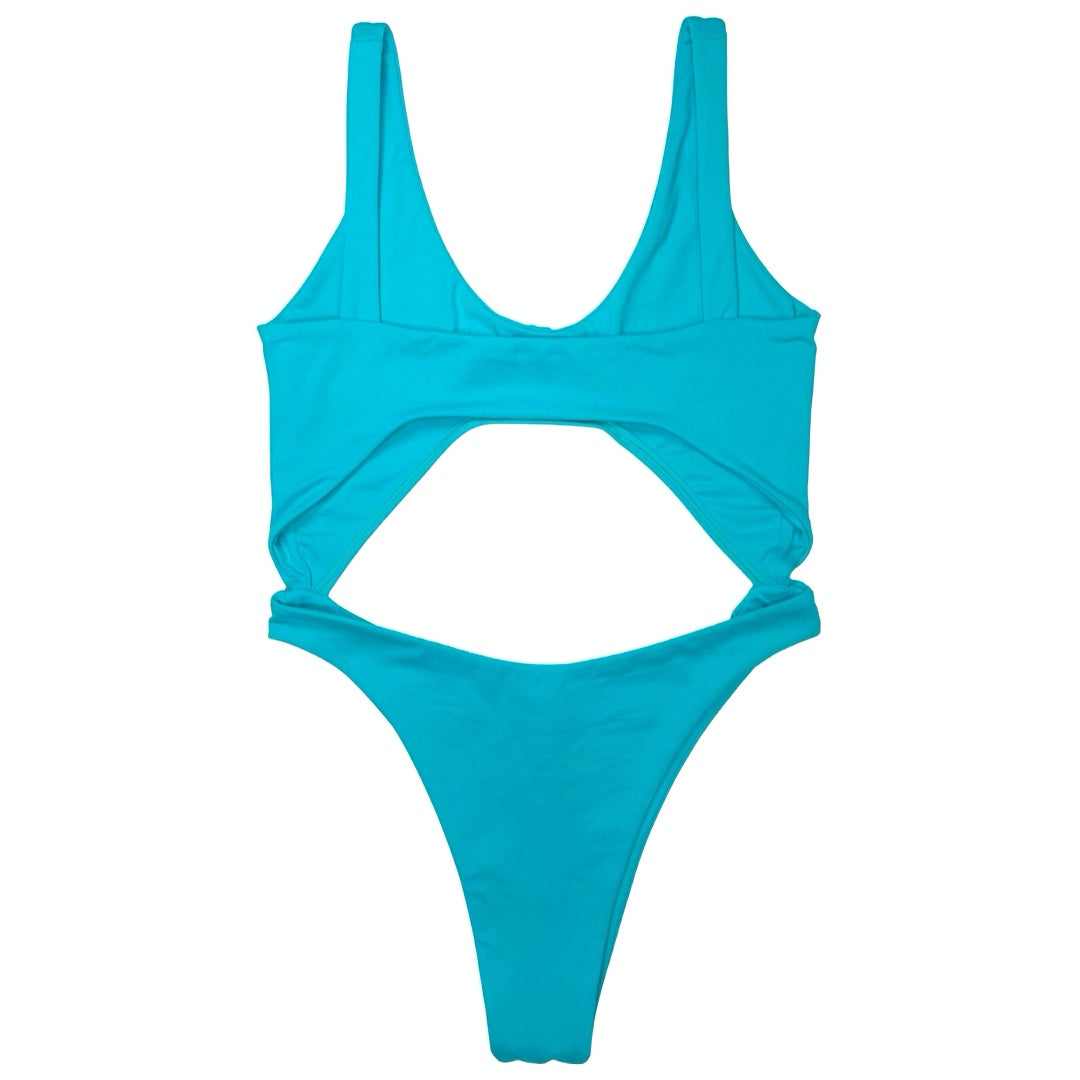 neon nights suit | aqua-blue