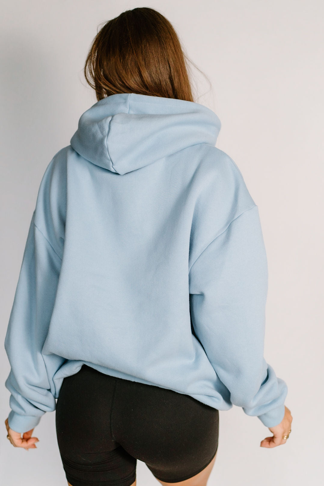 après swim hoodie | sky